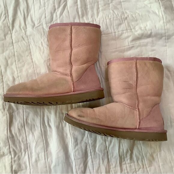 UGG Pink Winter Boots - Picture 4 of 11
